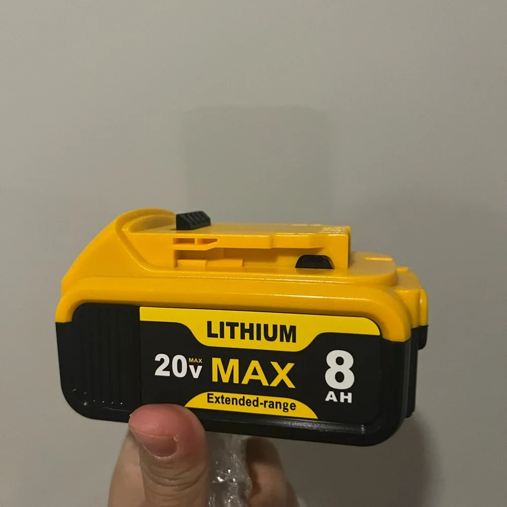 Lithium 20V Max Battery Pack - Yellow and Black